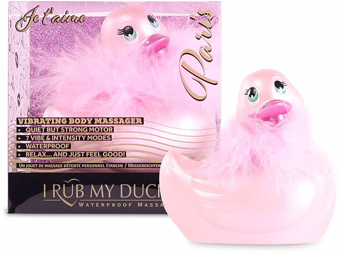 Big Teaze Toys I Rub My Duckie 2.0 Paris Pink