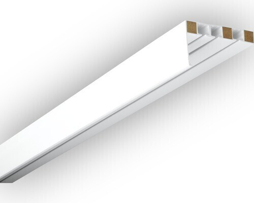 Gardinia Vorhangschiene 3-läufig 150cm weiß ab 17,95 € | Preisvergleich bei