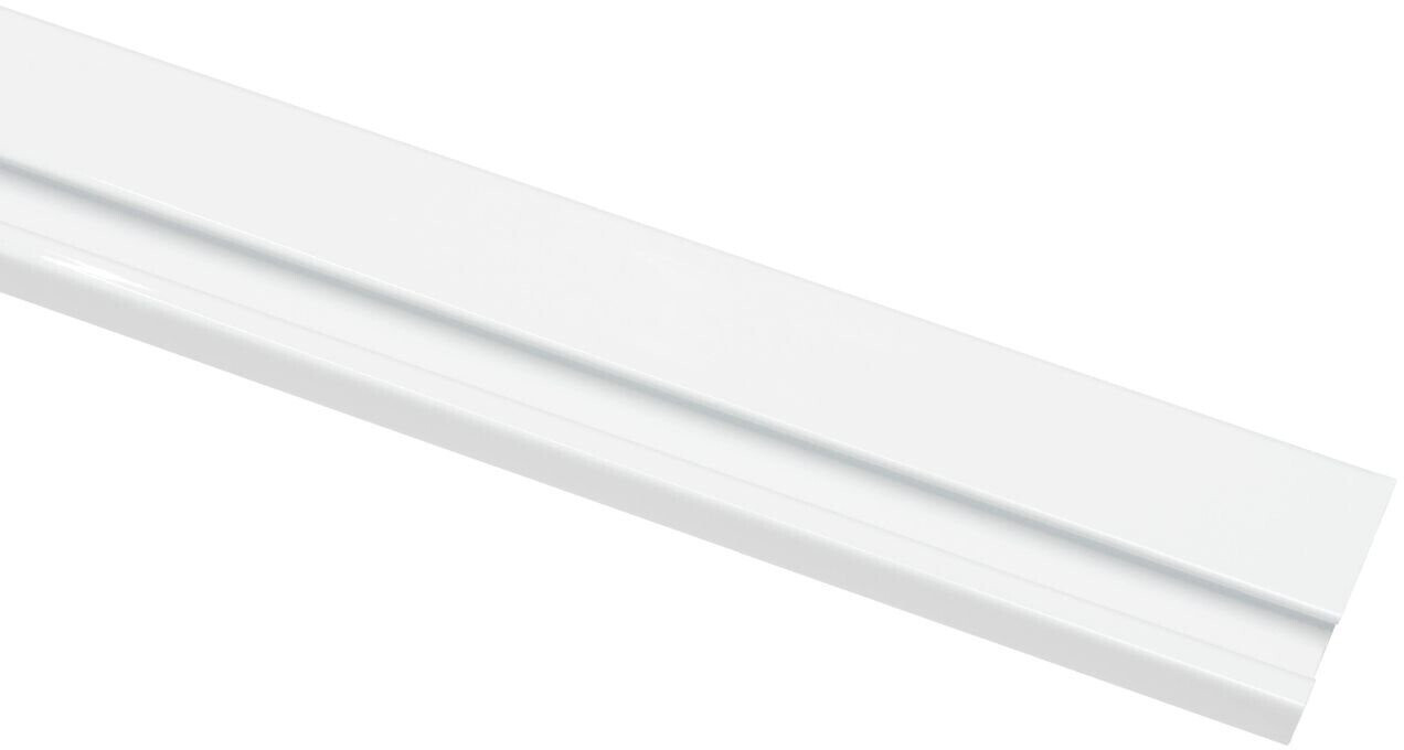 Gardinia Aluminium-Vorhangschiene 1-läufig 200cm weiß Preisvergleich bei | 11,59 ab €