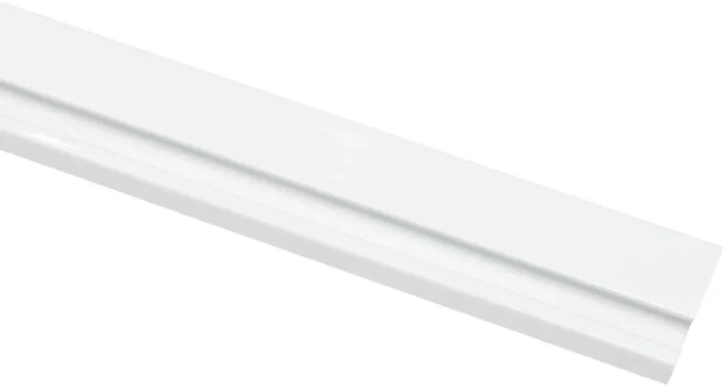 Gardinia Aluminium-Vorhangschiene 1-läufig Weiß 1 Produktbild-Vorschau 7