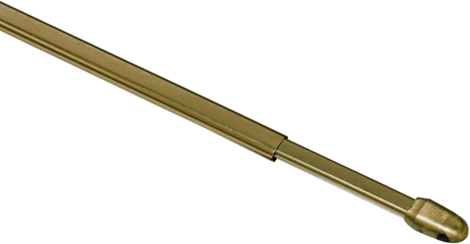 Gardinia Vitrage Rail 40-65cm Brass