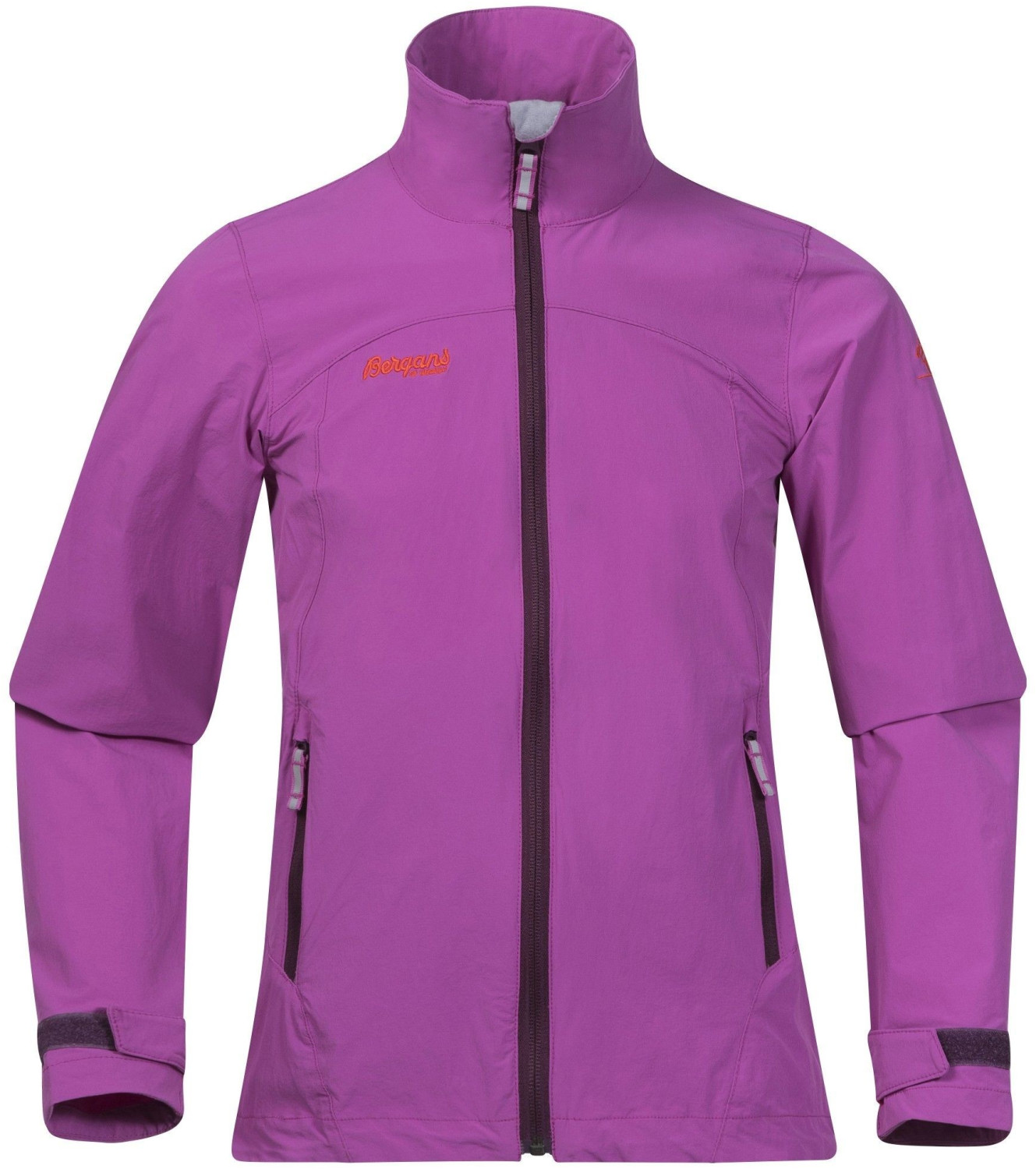 Bergans Kleivi Youth Girl Jacket (6929) Plum Koi Orange