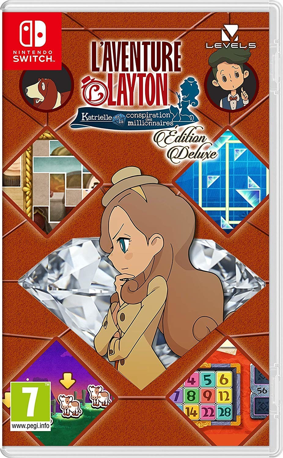 L'aventure Layton : Katrielle et la conspiration des millionnaires - Édition Deluxe (Switch)