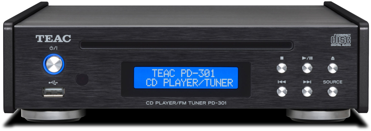 Teac PD-301DAB-X (noir)