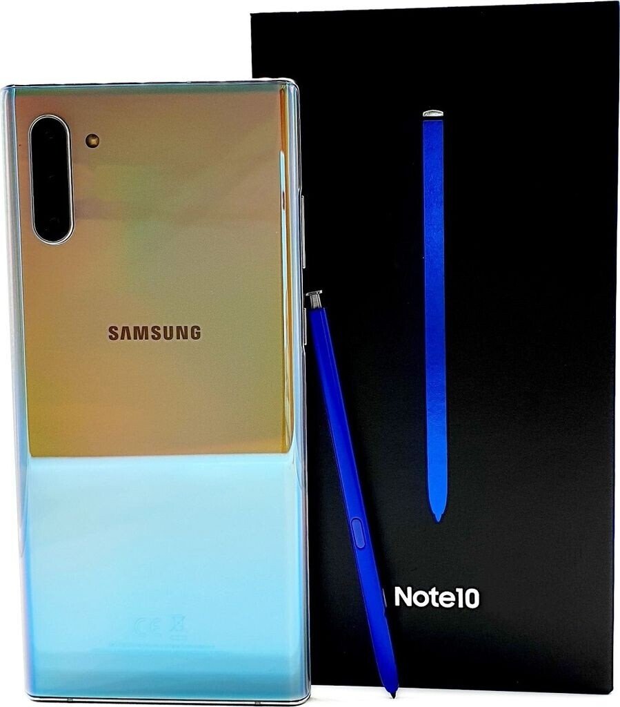 スマートフォン本体 Galaxy note 10+ Aura glow Samsung Galaxy Note 10 Unlocked Ultramarine - Renewed Model