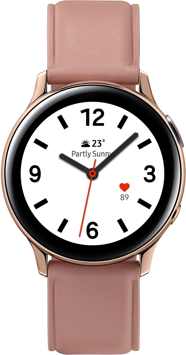 Samsung Galaxy Watch Active 2 40 mm acier inoxydable or