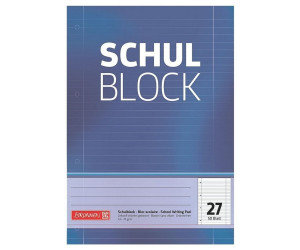 Schulblock "Premium" A4 50 Blatt Lin 1 90g/m² Papier dm gelocht 3 20 8f 2