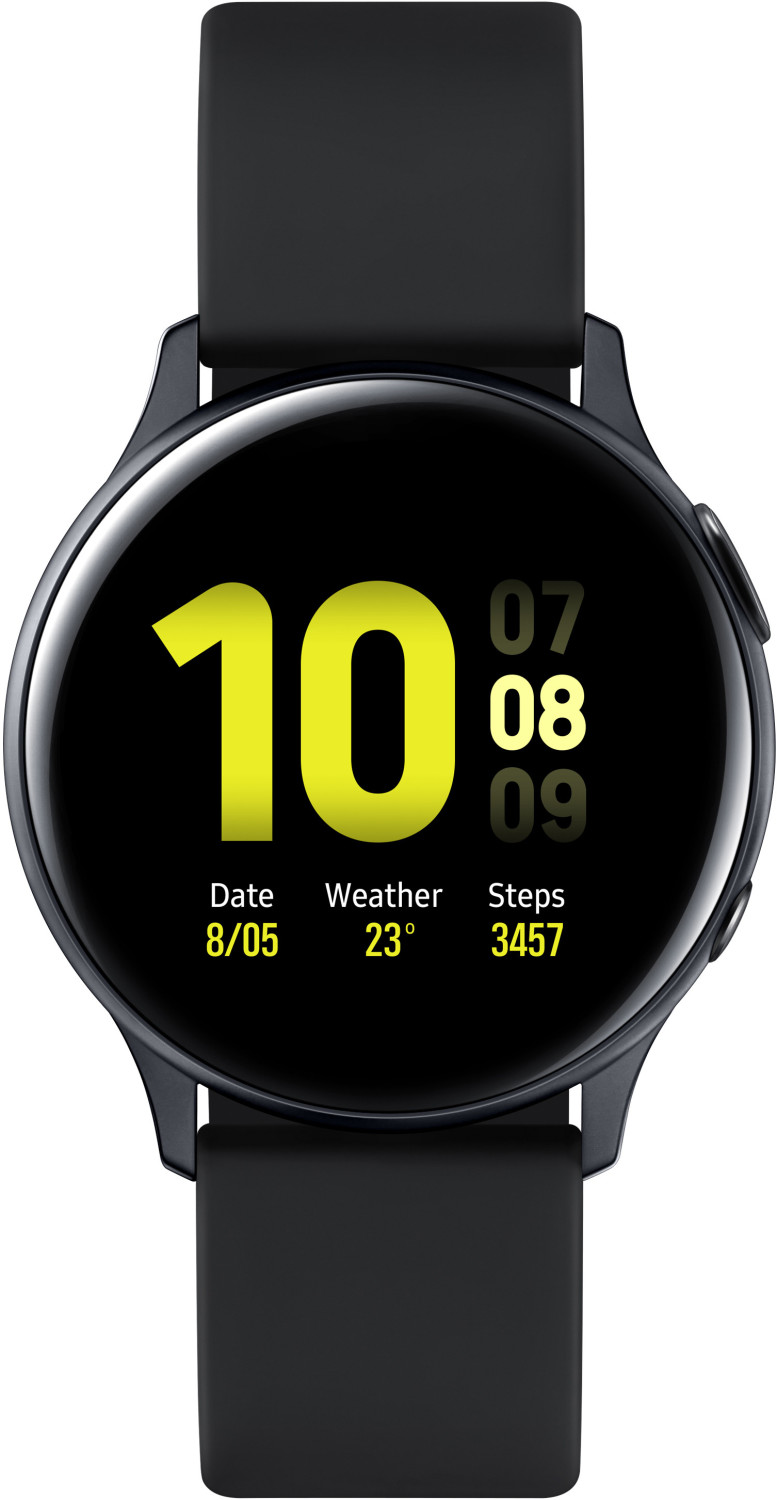 Samsung Galaxy Watch Active2 40 mm aluminium noir au meilleur prix sur idealo