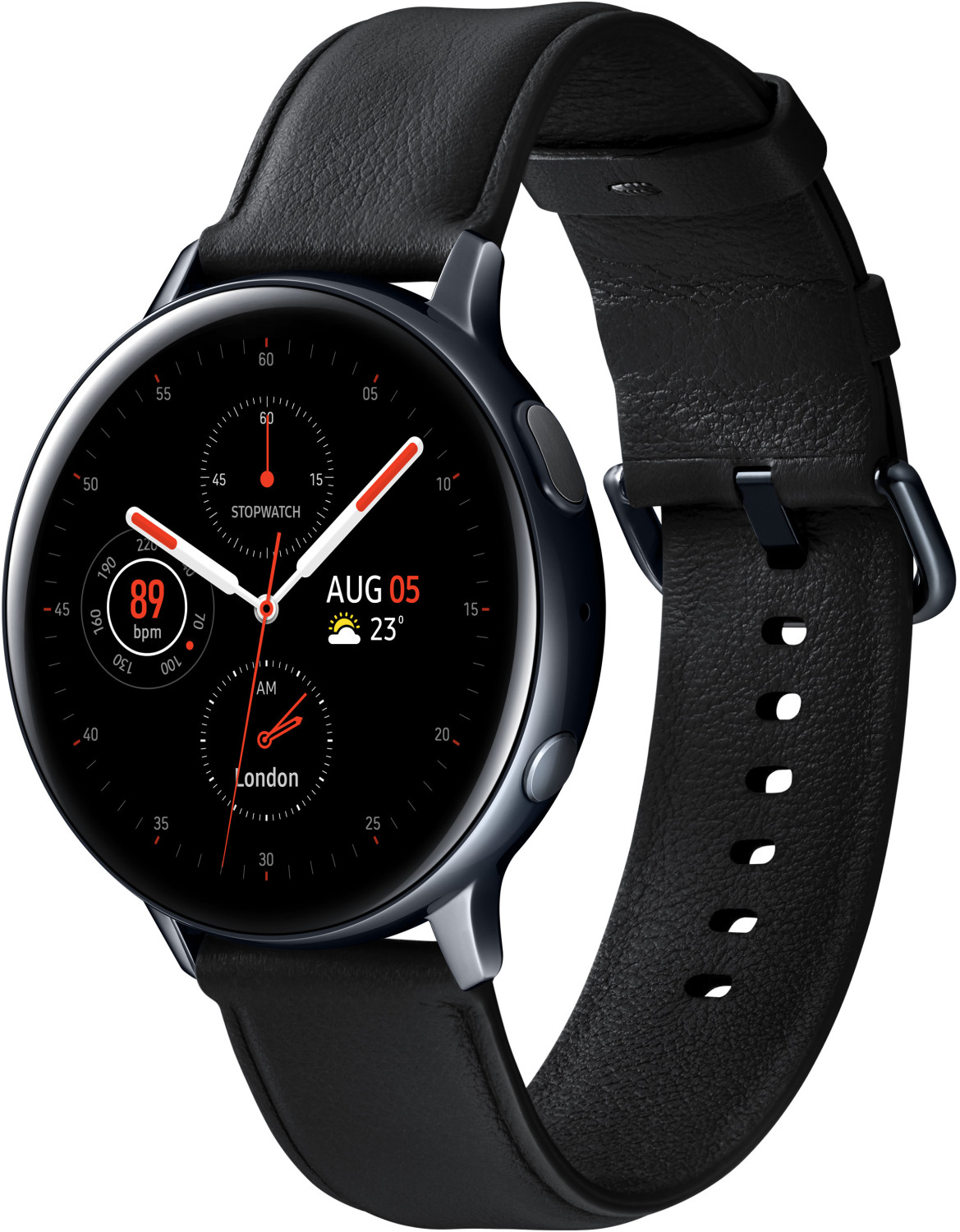 Samsung Galaxy Watch Active2 44mm Edelstahl schwarz ab 269 99 Preisvergleich bei idealo