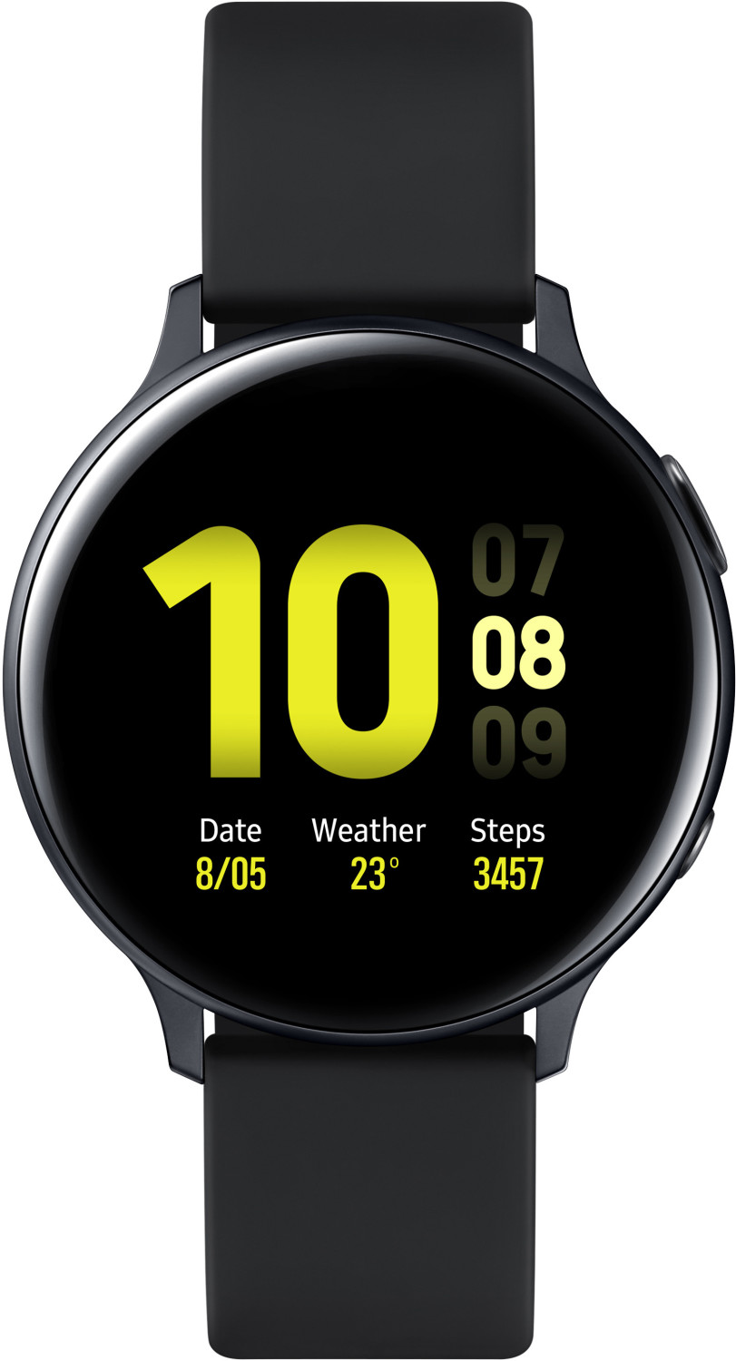Photos - Smartwatches Samsung Galaxy Watch Active2 44mm Aluminium Black 