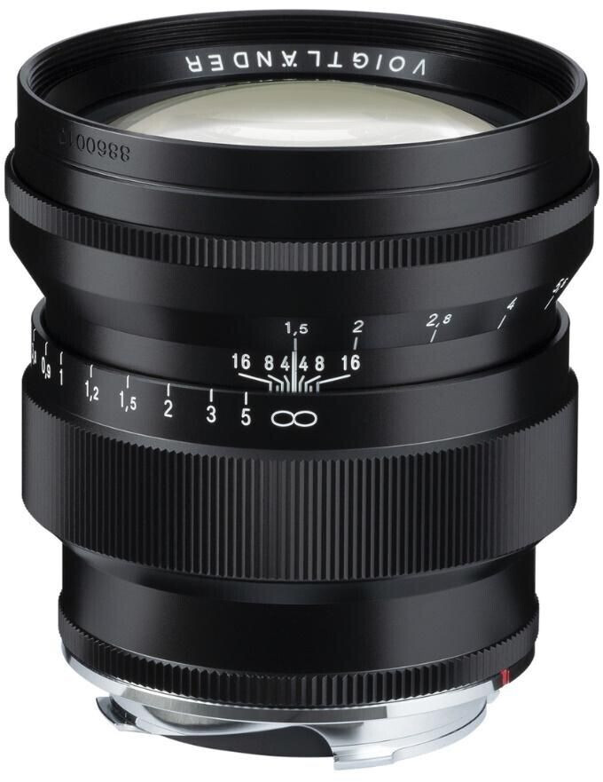 Voigtländer 75 mm f1.5 Nokton VM Black