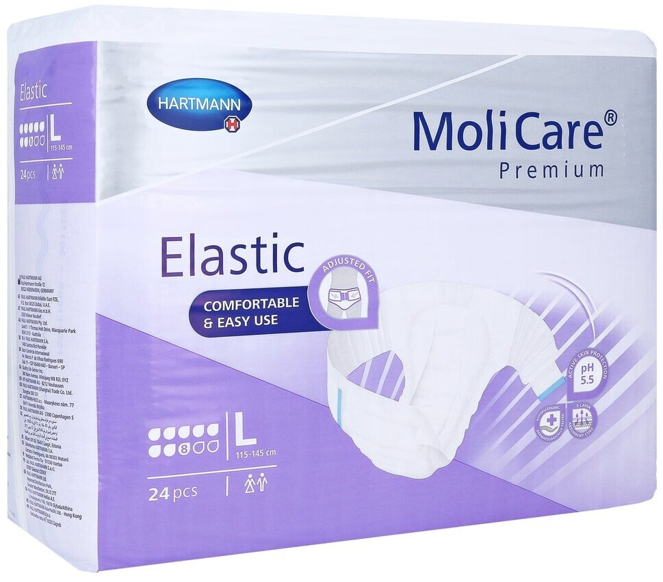 Hartmann MoliCare Premium Elastic Slip 8 Drops Large (24 pcs)
