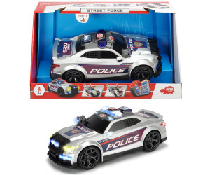 Simba 203308376 Spielauto mit Licht+Sound Polizeiwagen Dickie Street Force 