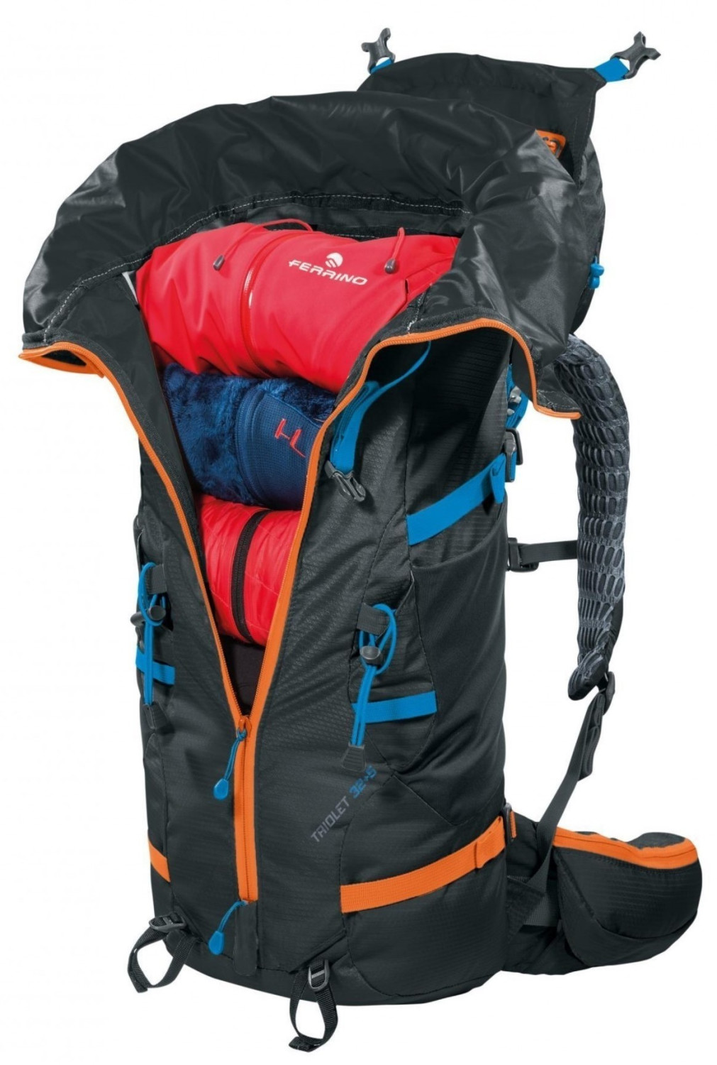 Ferrino Triolet 48+5 black/blue