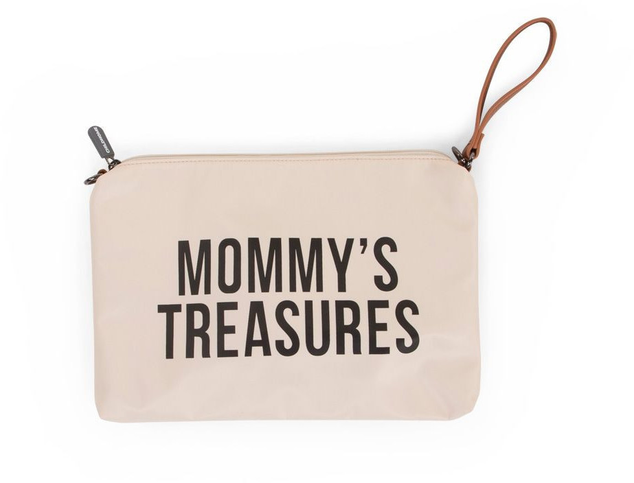 Childhome Mommy Clutch Off White Black