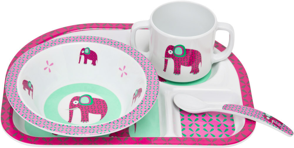 Lässig Dish Set Wildlife Elephant