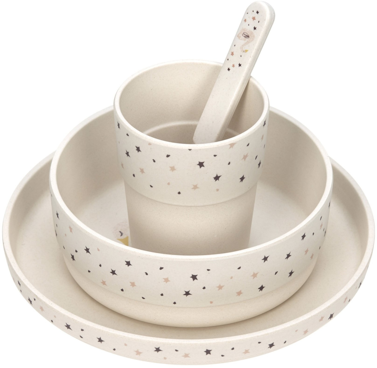 Lässig Coffret repas bambou Little Water Swan