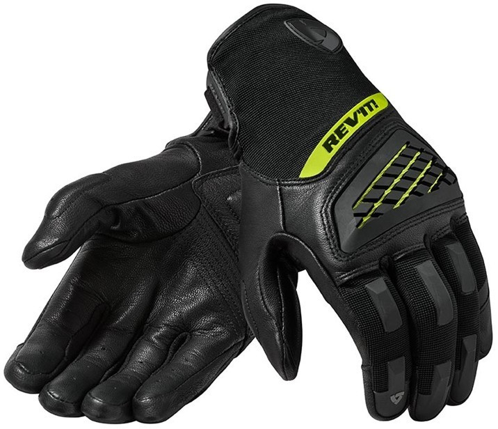 REV'IT! Gants Neutron 3 noir/Neon-jaune