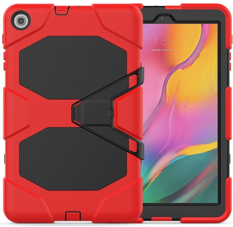 Lobwerk 3in1 Case Galaxy Tab A 10.1 red