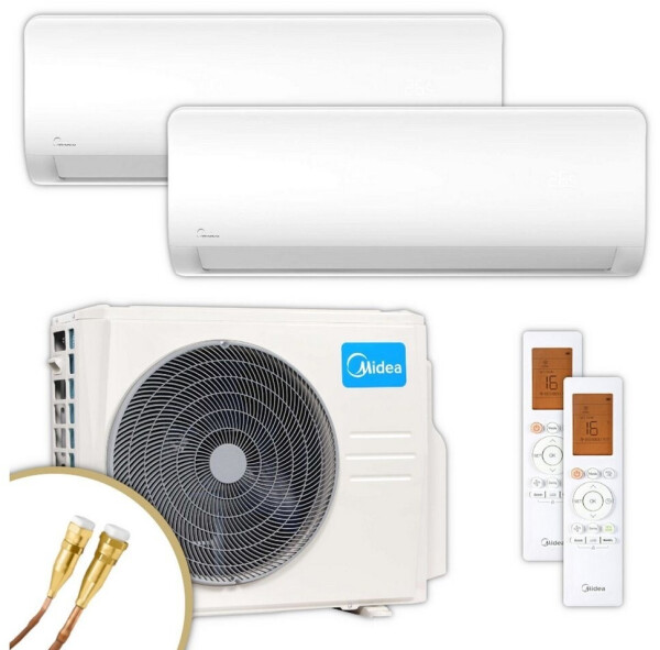 Midea Xtreme Save Pro (M2O-18FN8-Q + 2x Blanc-PRO 27)