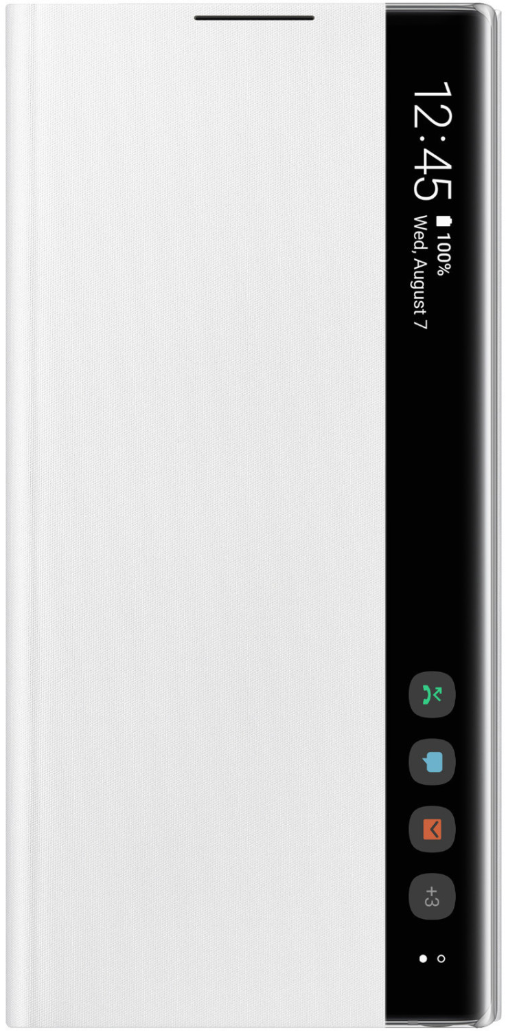 Samsung Clear View Cover (Galaxy Note 10) White