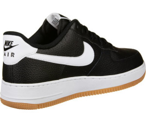Nike Air Force 1 '07 2 blackwhitewolf greygum med brown Nike Herren Air Force 1 '07 LV8 Sneaker, SchwarzWeiß, 45 EU