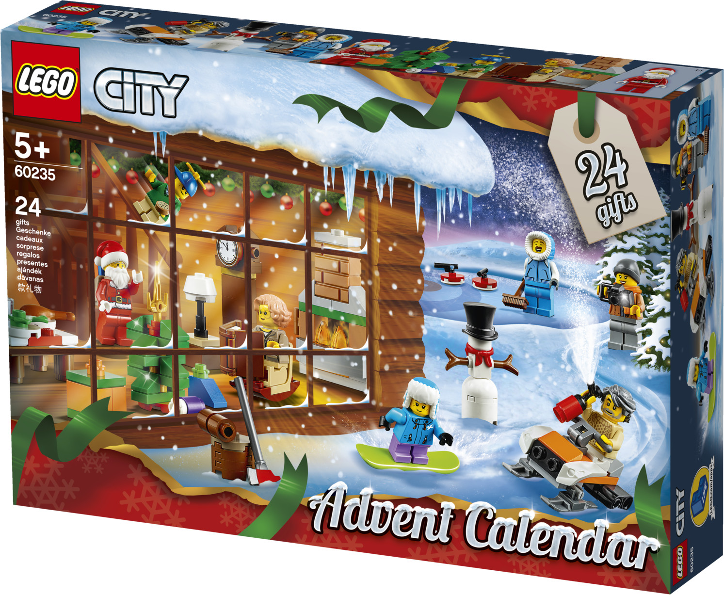 LEGO City 60235 - Le calendrier de l'Avent pas cher 