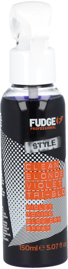 Fudge Clean Blonde Violet Tri Blo Violet Toning Blow Dry Spray 150ml