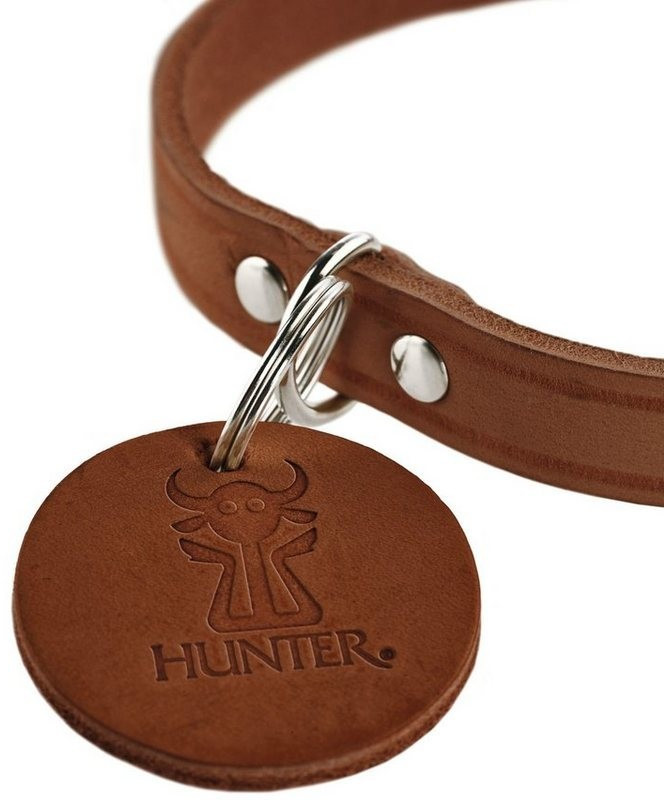 HUNTER Collier pour chien 42 cognac HUNTER Collier pour chien 42 cognac