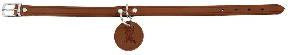 HUNTER Collier pour chien 42 cognac HUNTER Collier pour chien 42 cognac