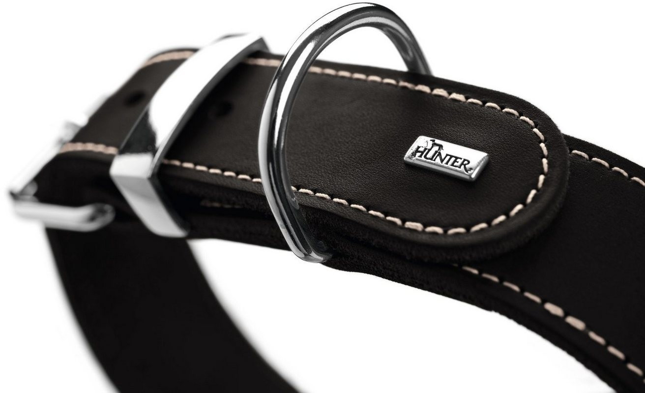 HUNTER Collier pour chien 55 black HUNTER Collier pour chien 55 black