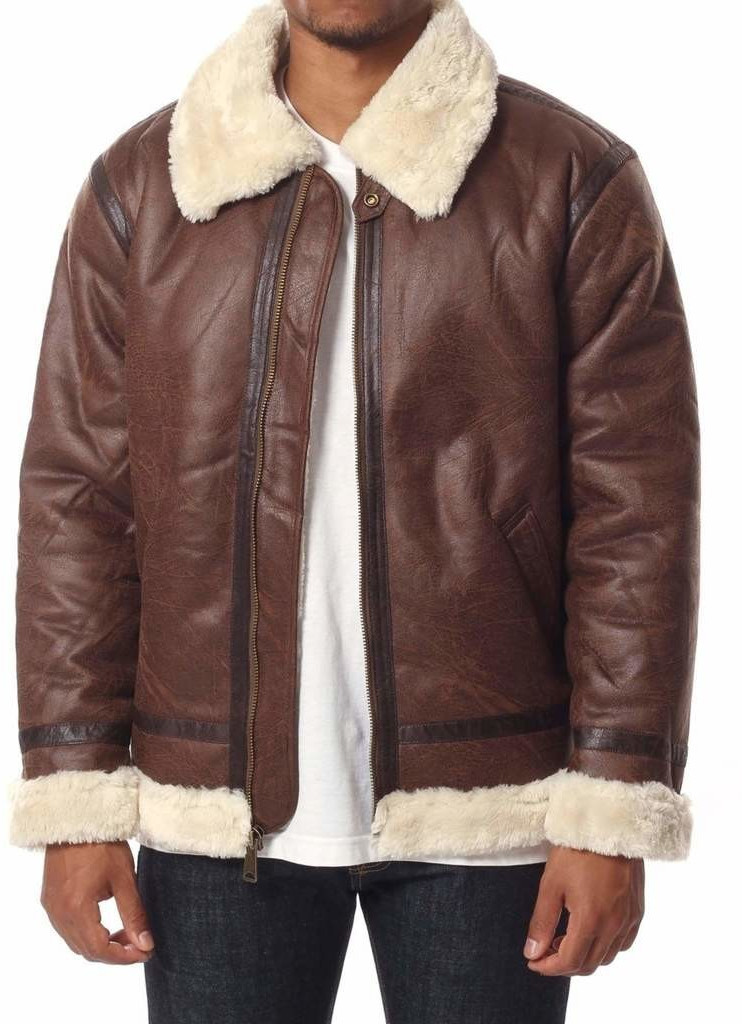 Alpha Industries B3 FL Jacke brown 143106 20 ab 109 99