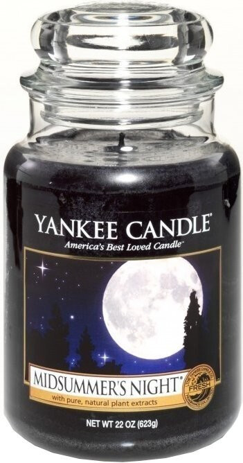 Yankee Candle Candela profumata in giara grande, Notte di Mezza