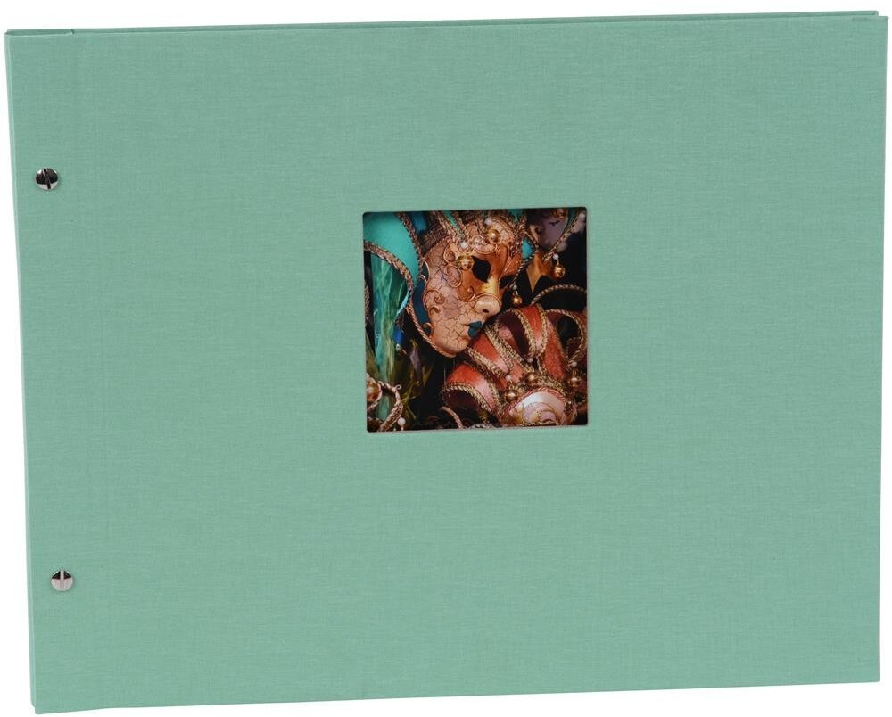 Goldbuch Bella Vista 39x31/40 aqua (black pages)