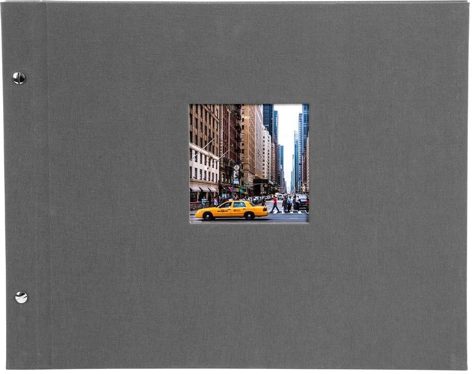 Goldbuch Bella Vista 39x31/40 grey (white pages)