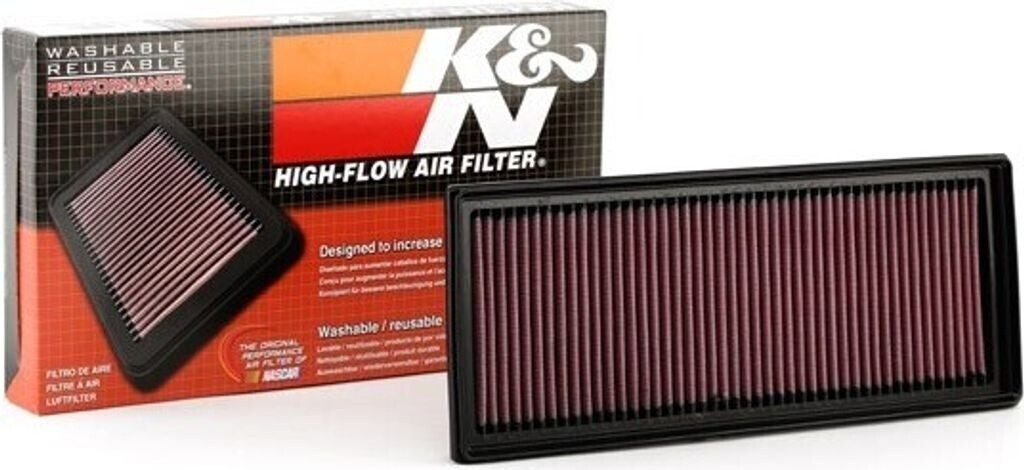 thumbnail interactive-video image 1 of K&N Sport Air Filter 33-2865 – Rectangular, Cotton Gauze, For Audi TT 1.8/2.0 Diesel & Petrol 2008-2014, Easy Install 1 of 3