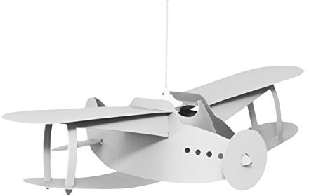 Rosemonde et Michel Coudert Suspension avion blanc