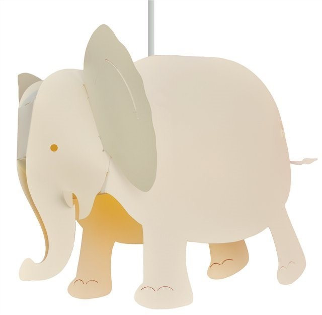 Rosemonde et Michel Coudert Suspension éléphant ivoire