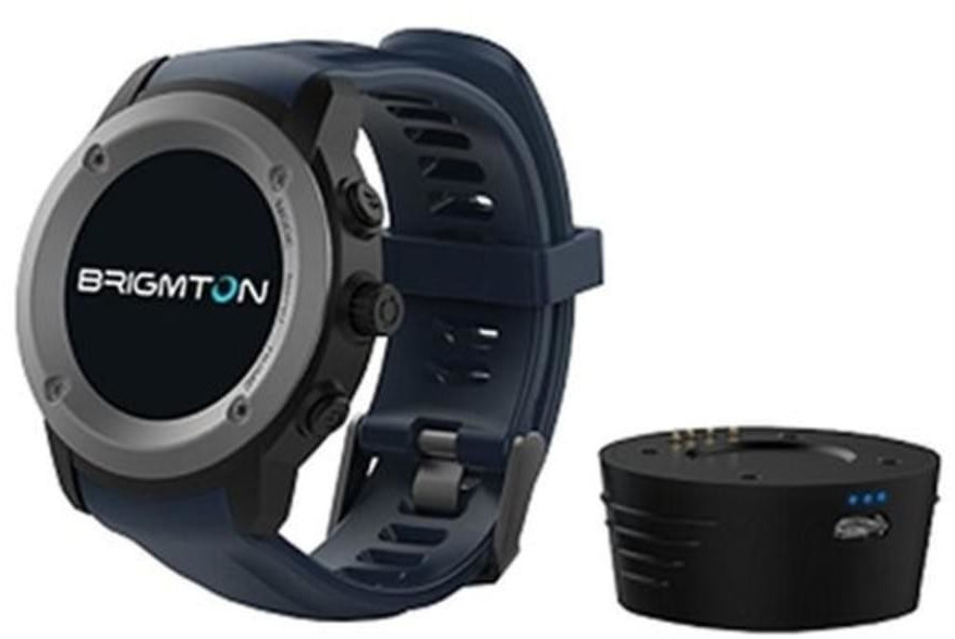 Brigmton BWATCH-100GPS bleu