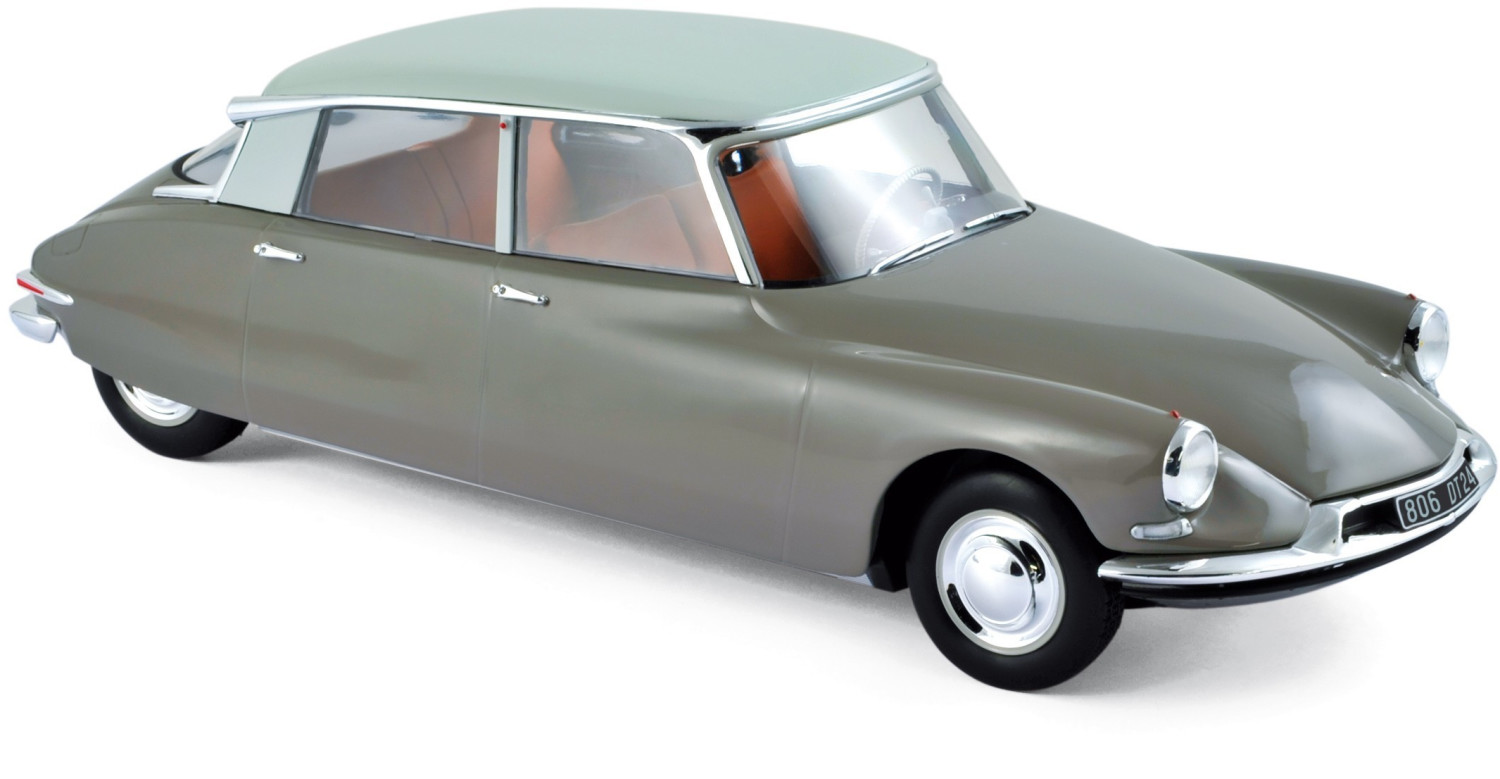 Norev Citroën DS 19 1959 marron glacé/blanc carrare 1:18 (181481)