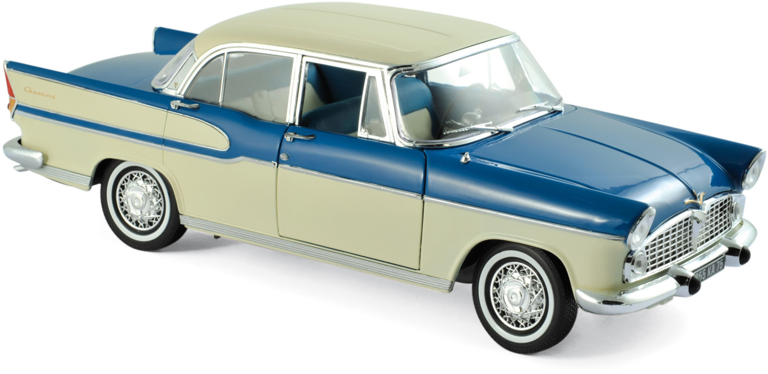 Norev Simca Vedette Chambord 1960 vert tropique/ivoire de Chine 1:18 (185727)
