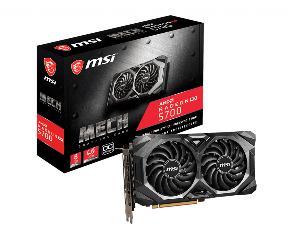 MSI Radeon RX 5700 MECH OC 8 Go GDDR6