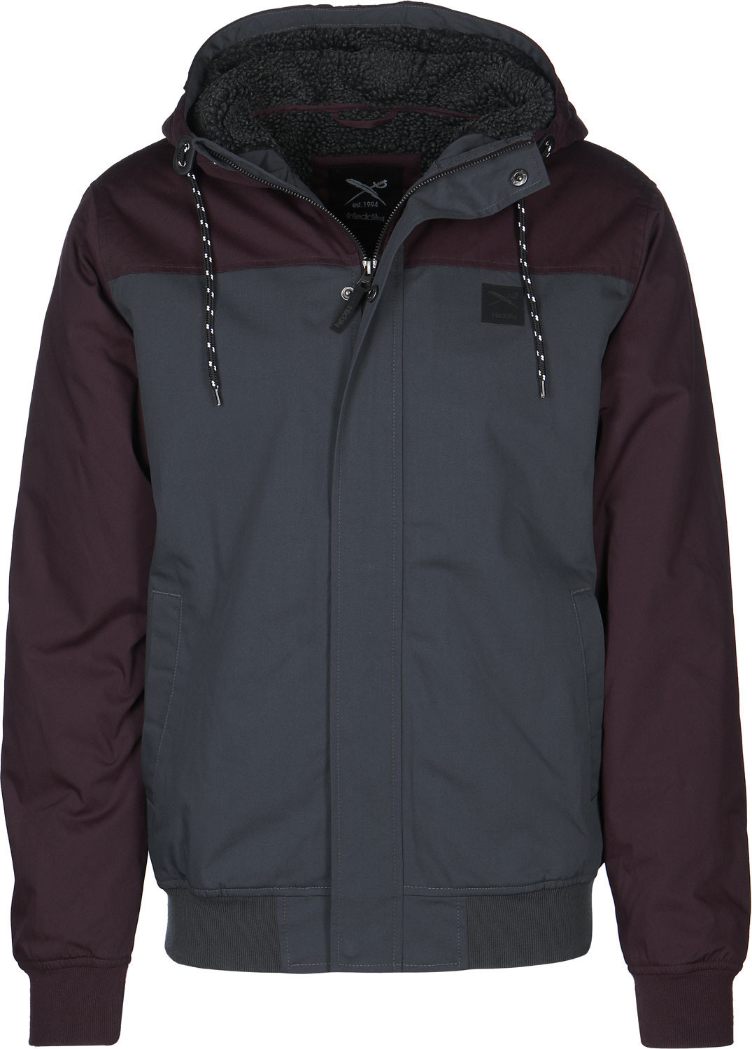 Iriedaily Eissegler Jacket red wine