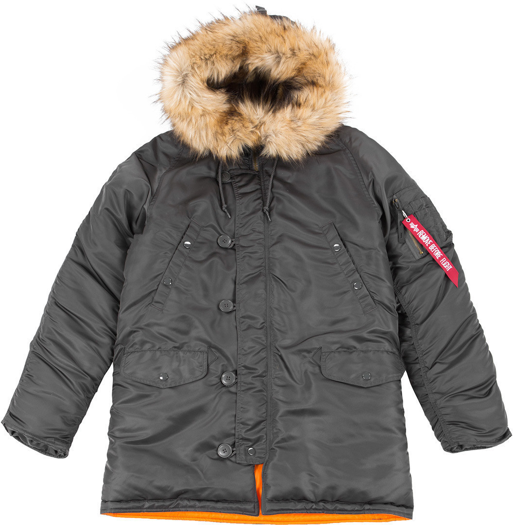 Alpha Industries N3B VF 59 Man greyblack