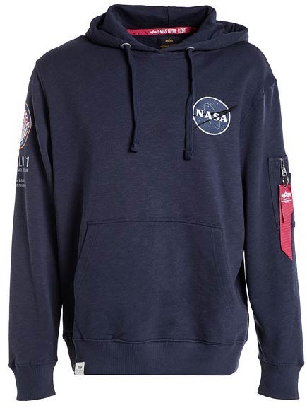 Alpha Industries Apollo 11 Hoody rep. blue