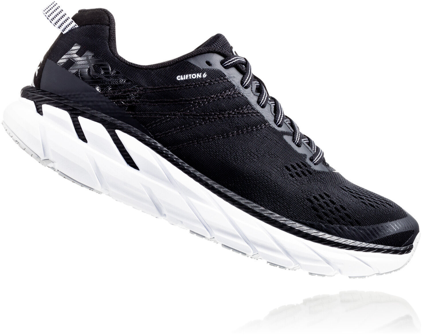 Hoka One One CLIFTON 6 (1102873) Women Black White