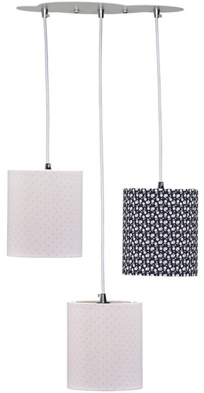 Sauthon Suspension lumineuse trio Miss fleur de lune
