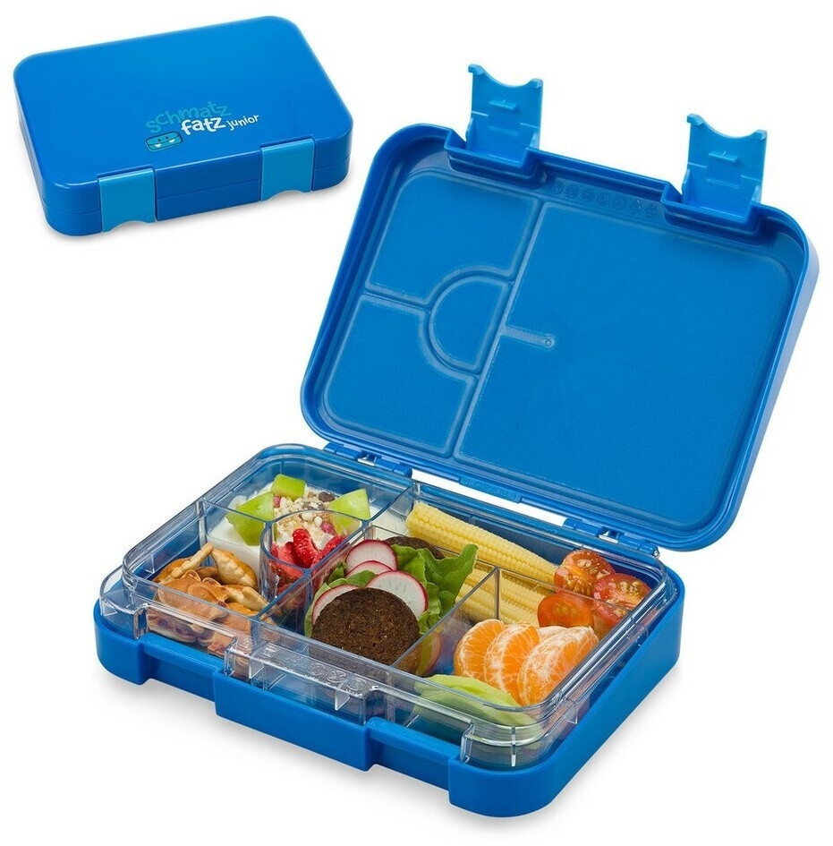 Schmatzfatz Junior Lunchbox Bento Box Blue