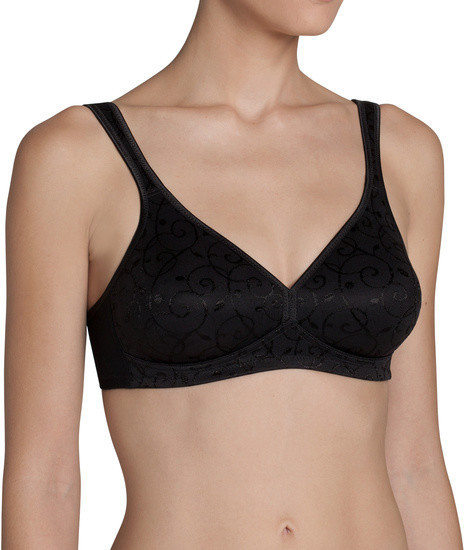 Triumph Elegant Cotton Non-wired Bra black