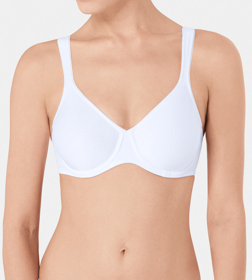 Triumph Modern Soft + Cotton Wired Bra white
